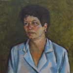 Этюд Мамы. 2007г. х.м.50х50