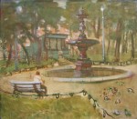 В парке. 2005г. х.м.60х70