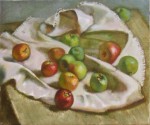 Яблочки. 2010г. х.м.60х70