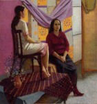 Двойной портрет. 2007г. х.м.140х120