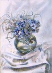 Васильки. 2010г. х.м.55х40